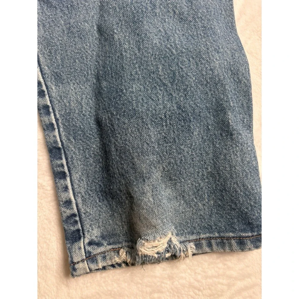Wrangler Flame Resistant FR Relaxed Blue Jean Denim‎ Men's 34